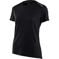 Troy Lee Designs Lilium Tiger Jacquard Ladies Maillot de vélo à manches courtes