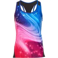 Winshape Haut de sport 'AET108' bleu / rose / rouge / noir