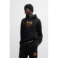 HUGO Sweat à capuche diridood hommes - Noir
