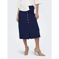 ONLY Jany Long Skirt Bleu XL Femme