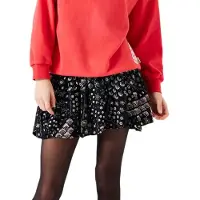 Garcia T42721 Short Skirt Noir 16 Years Fille