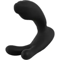Sweet Smile Smile - Vibro-masseur point G et prostate - télécommande - silicone noir