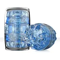 Fleshlight Quickshot Turbo - masturbateur de voyage compact - bleu