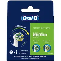 Oral-B Cross Action Clean Maximiser 3 stk.