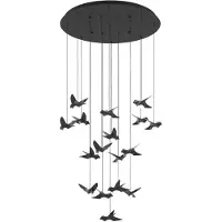 Eglo Suspension Paratebueno avec des motifs d'oiseaux
