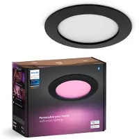 Philips Hue Spot Encastré Slim - White and Color - 170 mm - Noir