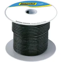 Seachoice 18 Awg Marine Wire Noir 30.5 m