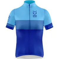 Otso Aoki Short Sleeve Jersey Bleu S Femme