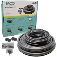 Taco Metals Kit De Rail De Protection En Vinyle Flexible 50´
