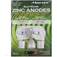 Martyr Anodes Mercruiser Bravo Iii Anode Kit Blanc