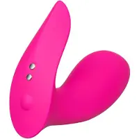 Lovense Flexer Insertable Double Panty Vibrator Vibreur 10.7 cm