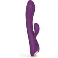 Love to love Bunny&Clyde - vibromasseur pulsant (violet)