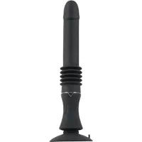 You2Toys Fucking Machine - vibromasseur à piston avec ventouse (noir)
