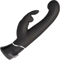 Fifty Shades of Grey Cinquante nuances de Grey Greedy Girl - vibromasseur avec bras clitoridien (noir)