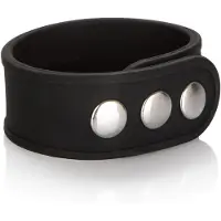 Calexotics Tri-Snap Erection Anneau Masculin - Noir