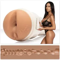Fleshlight Autumn Falls Peaches - fessier artificiel réaliste (couleur naturelle)