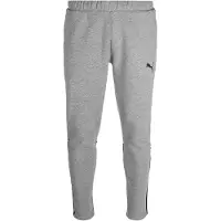 Puma Pantalon de sport 'Team Cup' gris chiné / noir