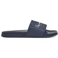 Pepe Jeans pour homme. PMS70147 Sliders Slider Young blue (42), Bleu, Plat, Aucun, Casuel, Beachwear