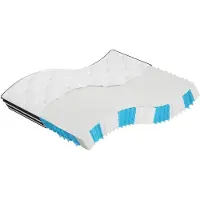 vidaXL Matelas à ressorts ensachés moyen 160x200 cm