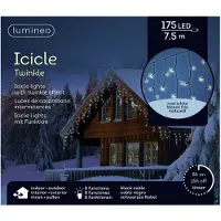 Lumineo Guirlande stalactite LED 7,5 m blanc froid