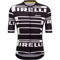 Santini Pirelli Short Sleeve Jersey Multicolore 2XS Homme
