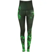 Winshape Pantalon de sport 'HWL102' vert clair / vert foncé
