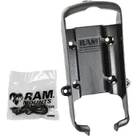 Ram Mounts Garmin Gps 72/76/96/gpsmap 72/76s Form Fit Cradle For Argenté