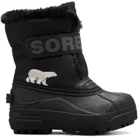 Sorel - Bottes de neige chaudes et résistantes - Childrens Snow Commander Boot Black Charcoal - Taille Enfant 30 - Noir