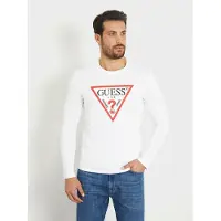 GUESS T-Shirt rouge / noir / blanc