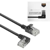 ACT Câble patchline noir U/UTP CAT6A-LSZH de 3 mètres avec connecteurs RJ45