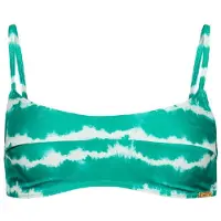 Superdry Code Tie Dye Bikini Top Vert L Femme