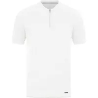 Jako Polo unie Pro Casual, Couleur:blanc, Taille:XXL