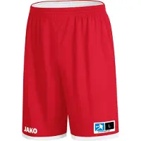 Jako Pantalon de sport 'Change 2.0' rouge / blanc