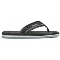 Pepe Jeans pour homme. PMS70156 Tongs Wet Basic noir (41), Plat, 1 à 3 cm, Aucun, Casuel, Beachwear