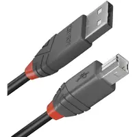 Lindy 36676 câble USB USB 2.0 7,5 m USB A USB B Noir