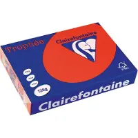 Sans marque Papier de couleur rouge Carton de bricolage 120 g 21x29,5 cm créatif