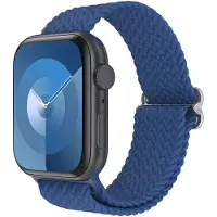 IMoshion Bracelet nylon tissé Apple Watch | 38/40/41/42 mm - Bleu foncé