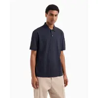 Armani Exchange 6dzfhl-zj2zz Short Sleeve Polo Bleu XS Homme