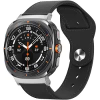 IMoshion Bracelet cuir Samsung Galaxy Watch Ultra 2 (2026) / Ultra (2024/2025) - Noir