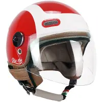 Cgm 191g Pix Sprint Long Screen Open Face Helmet Rouge S