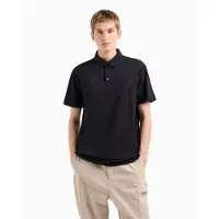 Armani Exchange 6dzfac-zj9sz Short Sleeve Polo Noir XS Homme