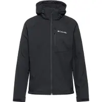Columbia - Veste softshell à capuche - Cascade Ridge III Softshell Black en Softshell - Taille L - Noir
