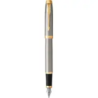 Parker Im Brushed Metal Gt Fountain Pen
