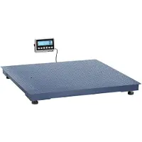 Steinberg Systems Balance au sol - 3 000 kg / 1 kg - 120 x 120 cm - avec écran LCD externe