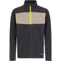 Protest Marnix Half Zip Long Sleeve T-shirt Gris 176 cm Garçon