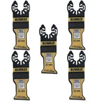 DeWalt 5er Pack BiM Sägeblatt 32 mm