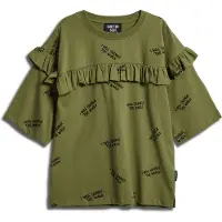 SOMETIME SOON T-Shirt olive / noir