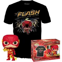 Funko POP! Pop! DC Comics: The Flash - Figurki Winylowe Set POP & Tee