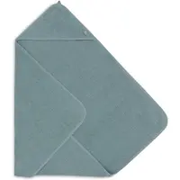 Jollein Serviette à capuche en éponge 75x75cm - Sea Green (75 x 75 cm)