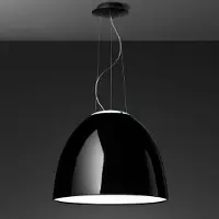 Artemide Nur Gloss Suspension Black | Built-in LED (App Compatible)